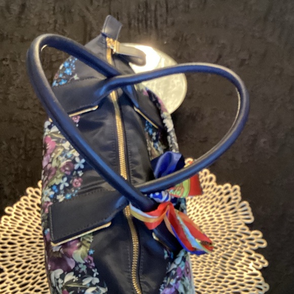 Ted Baker London Navy Floral Tote - Picture 4 of 4